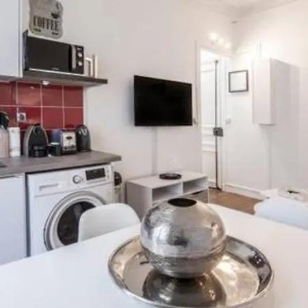 Apartman Lovely 1br - 4p - Montmartre - Sacre Coeur