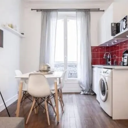 Apartman Lovely 1br - 4p - Montmartre - Sacre Coeur *