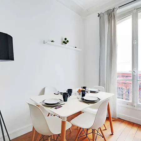 Lovely 1br - 4p - Montmartre - Sacre Coeur Apartamento *