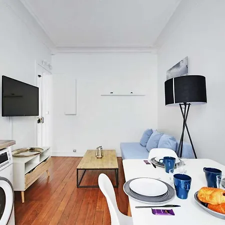 Apartamento Lovely 1br - 4p - Montmartre - Sacre Coeur *